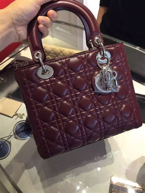 dior burgundy handbag|genuine christian dior handbags.